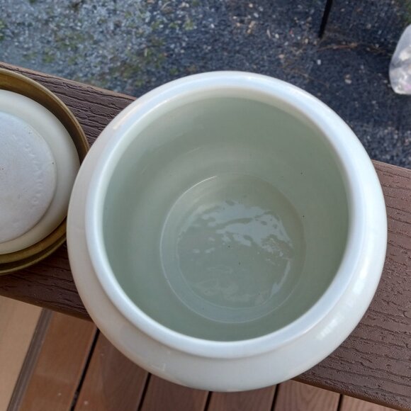 Vintage Royal Goedewaagen Gouda Holland Tobacco Jar with Lid - Picture 7 of 11